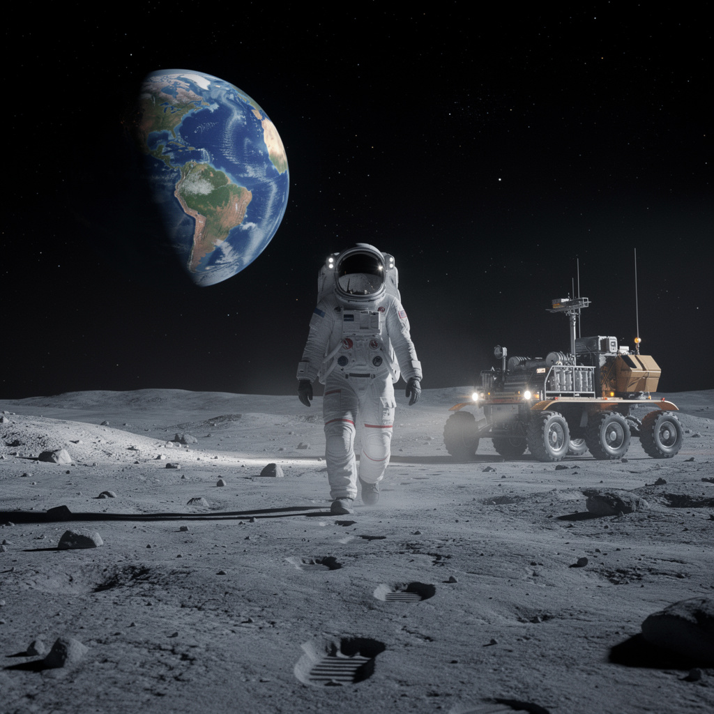 Lunar surface exploration